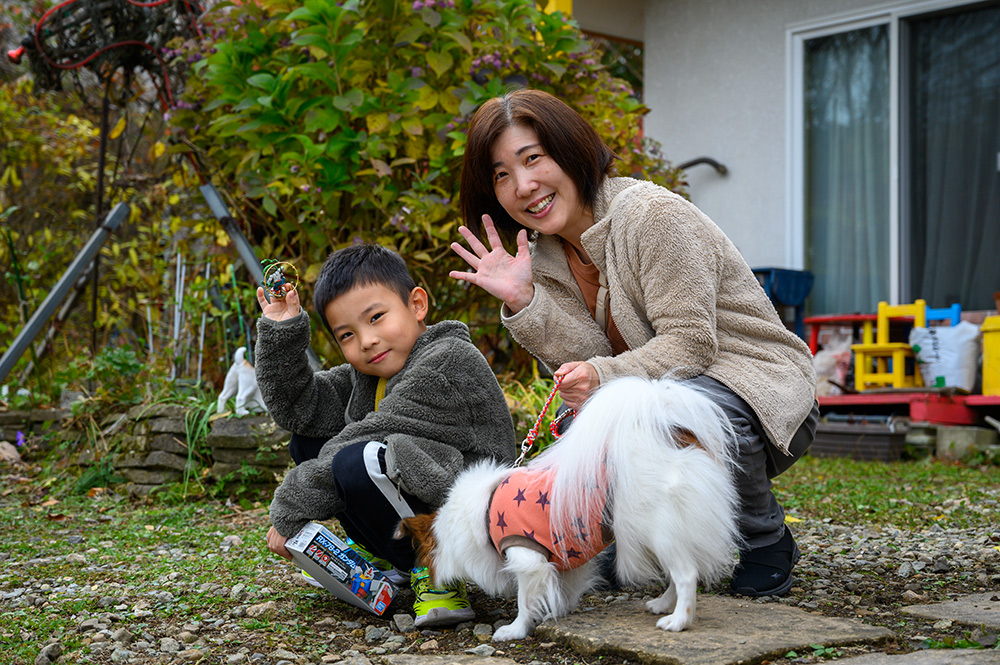 プラモ少年と母